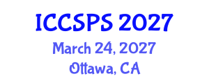 International Conference on Computer Science, Programming and Security (ICCSPS) March 24, 2027 - Ottawa, Canada International Conference on Computer Science, Programming and Security (ICCSPS) March 24, 2027 - Ottawa, Canada