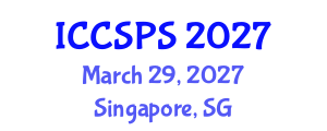 International Conference on Computer Science, Programming and Security (ICCSPS) March 29, 2027 - Singapore, Singapore International Conference on Computer Science, Programming and Security (ICCSPS) March 29, 2027 - Singapore, Singapore