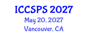 International Conference on Computer Science, Programming and Security (ICCSPS) May 20, 2027 - Vancouver, Canada International Conference on Computer Science, Programming and Security (ICCSPS) May 20, 2027 - Vancouver, Canada