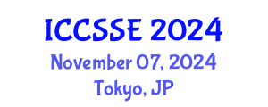 International Conference on Computer Sciences and Software Engineering (ICCSSE) November 07, 2024 - Tokyo, Japan
