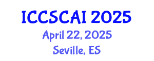 International Conference on Computer Sciences, Computational and Artificial Intelligence (ICCSCAI) April 22, 2025 - Seville, Spain