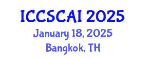 International Conference on Computer Sciences, Computational and Artificial Intelligence (ICCSCAI) January 18, 2025 - Bangkok, Thailand