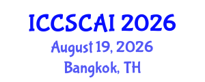 International Conference on Computer Sciences, Computational and Artificial Intelligence (ICCSCAI) August 19, 2026 - Bangkok, Thailand