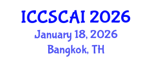 International Conference on Computer Sciences, Computational and Artificial Intelligence (ICCSCAI) January 18, 2026 - Bangkok, Thailand