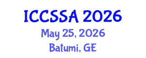 International Conference on Computer Sciences, Softwares and Applications (ICCSSA) May 25, 2026 - Batumi, Georgia International Conference on Computer Sciences, Softwares and Applications (ICCSSA) May 25, 2026 - Batumi, Georgia