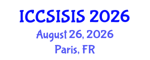 International Conference on Computer Security, Information Security and Internet Security (ICCSISIS) August 26, 2026 - Paris, France