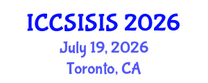 International Conference on Computer Security, Information Security and Internet Security (ICCSISIS) July 19, 2026 - Toronto, Canada