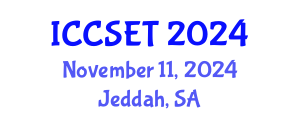 International Conference on Computer Systems Engineering and Technology (ICCSET) November 11, 2024 - Jeddah, Saudi Arabia