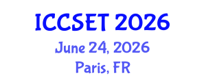 International Conference on Computer Systems Engineering and Technology (ICCSET) June 24, 2026 - Paris, France