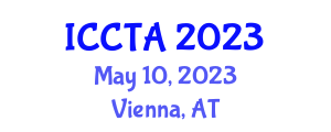 International Conference on Computer Technology Applications (ICCTA) May 10, 2023 - Vienna, Austria