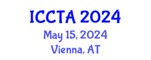 International Conference on Computer Technology Applications (ICCTA) May 15, 2024 - Vienna, Austria