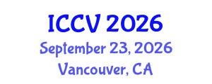 International Conference on Computer Vision (ICCV) September 23, 2026 - Vancouver, Canada