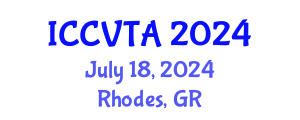 International Conference on Computer Vision Theory and Applications (ICCVTA) July 18, 2024 - Rhodes, Greece