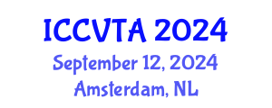 International Conference on Computer Vision Theory and Applications (ICCVTA) September 12, 2024 - Amsterdam, Netherlands