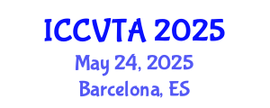 International Conference on Computer Vision Theory and Applications (ICCVTA) May 24, 2025 - Barcelona, Spain