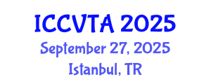 International Conference on Computer Vision Theory and Applications (ICCVTA) September 27, 2025 - Istanbul, Turkey