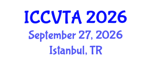 International Conference on Computer Vision Theory and Applications (ICCVTA) September 27, 2026 - Istanbul, Turkey