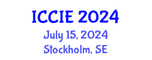 International Conference on Computers and Industrial Engineering (ICCIE) July 15, 2024 - Stockholm, Sweden