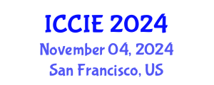 International Conference on Computers and Industrial Engineering (ICCIE) November 04, 2024 - San Francisco, United States
