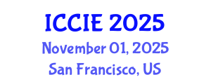 International Conference on Computers and Industrial Engineering (ICCIE) November 01, 2025 - San Francisco, United States