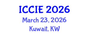 International Conference on Computers and Industrial Engineering (ICCIE) March 23, 2026 - Kuwait, Kuwait International Conference on Computers and Industrial Engineering (ICCIE) March 23, 2026 - Kuwait, Kuwait