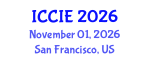 International Conference on Computers and Industrial Engineering (ICCIE) November 01, 2026 - San Francisco, United States