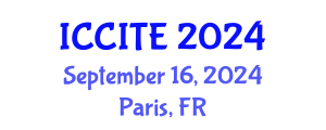 International Conference on Computers and Information Technology in Education (ICCITE) September 16, 2024 - Paris, France