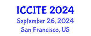 International Conference on Computers and Information Technology in Education (ICCITE) September 26, 2024 - San Francisco, United States