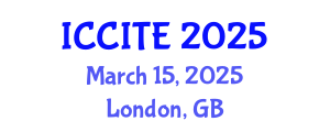 International Conference on Computers and Information Technology in Education (ICCITE) March 15, 2025 - London, United Kingdom