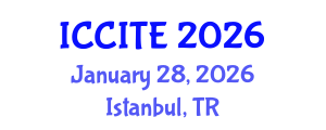 International Conference on Computers and Information Technology in Education (ICCITE) January 28, 2026 - Istanbul, Turkey