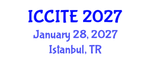 International Conference on Computers and Information Technology in Education (ICCITE) January 28, 2027 - Istanbul, Turkey International Conference on Computers and Information Technology in Education (ICCITE) January 28, 2027 - Istanbul, Turkey