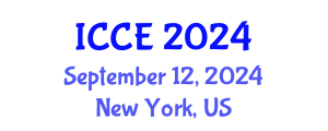 International Conference on Computers in Education (ICCE) September 12, 2024 - New York, United States