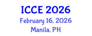 International Conference on Computers in Education (ICCE) February 16, 2026 - Manila, Philippines International Conference on Computers in Education (ICCE) February 16, 2026 - Manila, Philippines