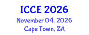 International Conference on Computers in Education (ICCE) November 04, 2026 - Cape Town, South Africa