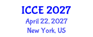 International Conference on Computers in Education (ICCE) April 22, 2027 - New York, United States International Conference on Computers in Education (ICCE) April 22, 2027 - New York, United States