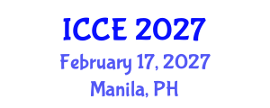 International Conference on Computers in Education (ICCE) February 17, 2027 - Manila, Philippines