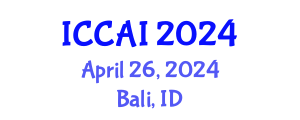 International Conference on Computing and Artificial Intelligence (ICCAI) April 26, 2024 - Bali, Indonesia