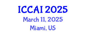 International Conference on Computing and Artificial Intelligence (ICCAI) March 11, 2025 - Miami, United States