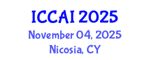 International Conference on Computing and Artificial Intelligence (ICCAI) November 04, 2025 - Nicosia, Cyprus