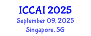 International Conference on Computing and Artificial Intelligence (ICCAI) September 09, 2025 - Singapore, Singapore