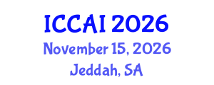 International Conference on Computing and Artificial Intelligence (ICCAI) November 15, 2026 - Jeddah, Saudi Arabia