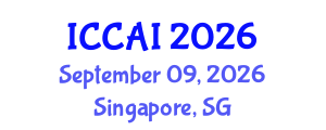 International Conference on Computing and Artificial Intelligence (ICCAI) September 09, 2026 - Singapore, Singapore