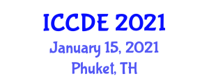International Conference on Computing and Data Engineering (ICCDE) January 15, 2021 - Phuket, Thailand
