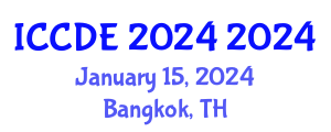International Conference on Computing and Data Engineering (ICCDE 2024) January 15, 2024 - Bangkok, Thailand