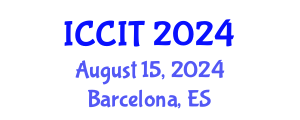 International Conference on Computing and Information Technology (ICCIT) August 15, 2024 - Barcelona, Spain