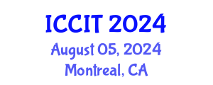 International Conference on Computing and Information Technology (ICCIT) August 05, 2024 - Montreal, Canada