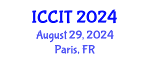 International Conference on Computing and Information Technology (ICCIT) August 29, 2024 - Paris, France