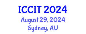 International Conference on Computing and Information Technology (ICCIT) August 29, 2024 - Sydney, Australia