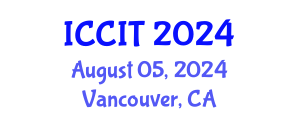 International Conference on Computing and Information Technology (ICCIT) August 05, 2024 - Vancouver, Canada