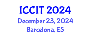 International Conference on Computing and Information Technology (ICCIT) December 23, 2024 - Barcelona, Spain